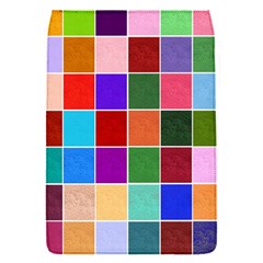 Multi Colour Squares Pattern Flap Covers (s) 