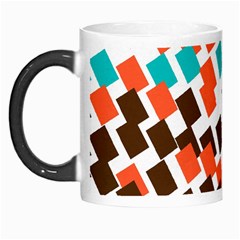 Rectangles On A White Background Morph Mug