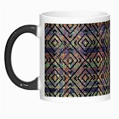 Multicolored Ethnic Check Seamless Pattern Morph Mugs