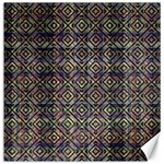 Multicolored Ethnic Check Seamless Pattern Canvas 12  x 12   11.4 x11.56  Canvas - 1