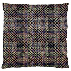 Multicolored Ethnic Check Seamless Pattern Large Cushion Cases (two Sides)  by dflcprints