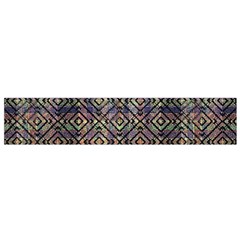 Multicolored Ethnic Check Seamless Pattern Flano Scarf (small)  by dflcprints