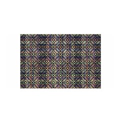 Multicolored Ethnic Check Seamless Pattern Satin Wrap by dflcprints