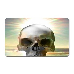 Skull Sunset Magnet (rectangular)