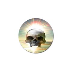 Skull Sunset Golf Ball Marker (4 Pack) by icarusismartdesigns