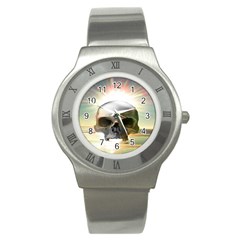 Skull Sunset Stainless Steel Watches