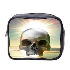 Skull Sunset Mini Toiletries Bag 2-side by icarusismartdesigns