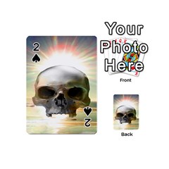 Skull Sunset Playing Cards 54 (mini)  by icarusismartdesigns