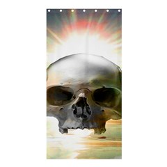 Skull Sunset Shower Curtain 36  X 72  (stall)  by icarusismartdesigns