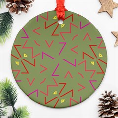 Angles Ornament (round) by LalyLauraFLM