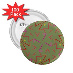 Angles 2 25  Button (100 Pack)