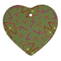 Angles Heart Ornament (two Sides) by LalyLauraFLM