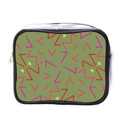 Angles Mini Toiletries Bag (one Side) by LalyLauraFLM