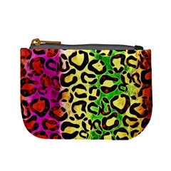 Rainbow Cheetah Abstract Coin Change Purse by OCDesignss