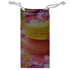 Macaroons And Floral Delights Jewelry Bags by LovelyDesigns4U