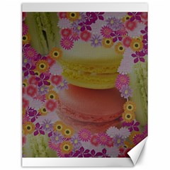 Macaroons And Floral Delights Canvas 12  X 16  