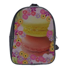 Macaroons And Floral Delights School Bags (xl) 