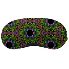 Repeated Geometric Circle Kaleidoscope Sleeping Masks