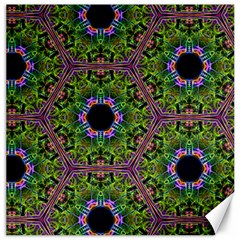 Repeated Geometric Circle Kaleidoscope Canvas 20  X 20  