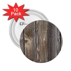 Wood Fence 2 25  Buttons (10 Pack) 