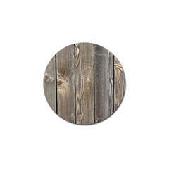 Wood Fence Golf Ball Marker