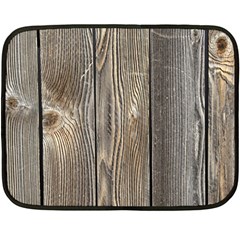 Wood Fence Fleece Blanket (mini) by trendistuff