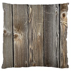 Wood Fence Standard Flano Cushion Cases (one Side)  by trendistuff