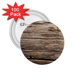 Weathered Wood 2 25  Buttons (100 Pack) 