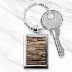 Weathered Wood Key Chains (rectangle) 