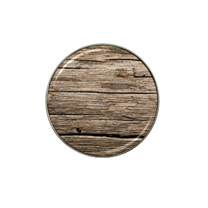 WEATHERED WOOD Hat Clip Ball Marker (4 pack)