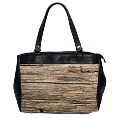 Weathered Wood Office Handbags (2 Sides)  by trendistuff