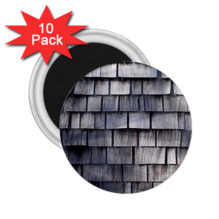 WEATHERED SHINGLE 2.25  Magnets (10 pack) 