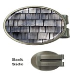 WEATHERED SHINGLE Money Clips (Oval) 