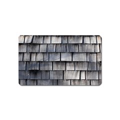 Weathered Shingle Magnet (name Card) by trendistuff