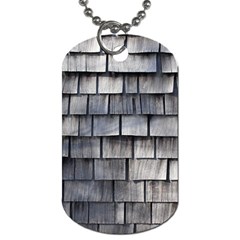 Weathered Shingle Dog Tag (one Side) by trendistuff