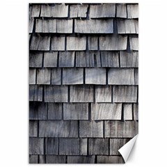 Weathered Shingle Canvas 12  X 18   by trendistuff