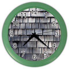 Weathered Shingle Color Wall Clocks