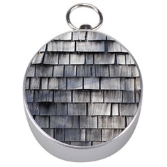 Weathered Shingle Silver Compasses