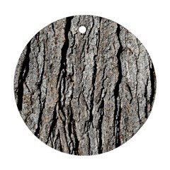 Tree Bark Ornament (round)  by trendistuff