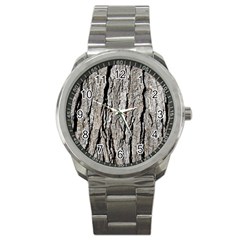 Tree Bark Sport Metal Watches