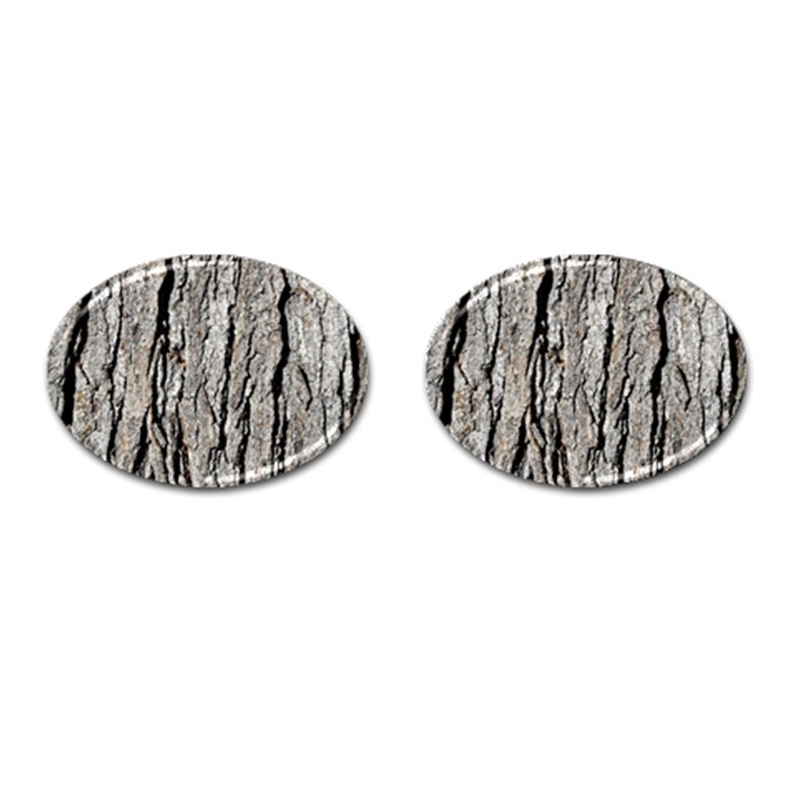 TREE BARK Cufflinks (Oval)