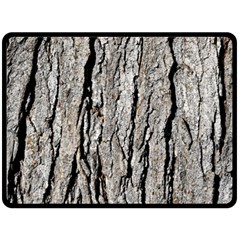 Tree Bark Fleece Blanket (large) 