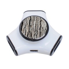 Tree Bark 3-port Usb Hub