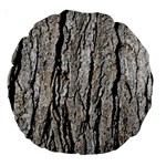 TREE BARK Large 18  Premium Round Cushions Front