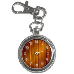 Shiny Striated Panel Key Chain Watches by trendistuff