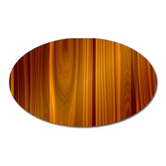 Shiny Striated Panel Oval Magnet by trendistuff