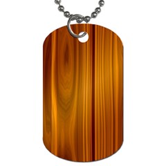 Shiny Striated Panel Dog Tag (two Sides) by trendistuff