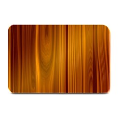 Shiny Striated Panel Plate Mats