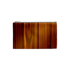 Shiny Striated Panel Cosmetic Bag (small)  by trendistuff