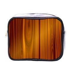 Shiny Striated Panel Mini Toiletries Bags by trendistuff